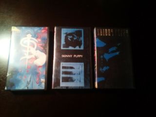 Skinny Puppy Live Unofficial Concert Vhs Cevin Key Ohgr Industrial Rare Bootleg