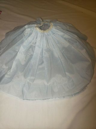Vintage MADAME ALEXANDER CISSY DOLL Crinoline half Slip (Long) Blue skirt only 2