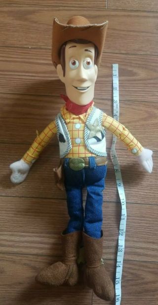 Disney Store Toy Story 2 3 4 Sheriff Woody 15 " Plush Doll With Hat