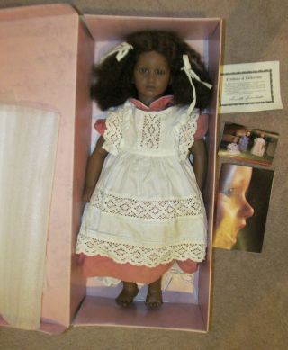 Annette Himstedt Fatou Black Doll 26 " Barefoot Children 