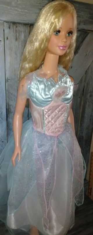 Vintage Swan Lake Barbie My Life Size Doll 1992 3ft Tall Blonde Hair valueable 2