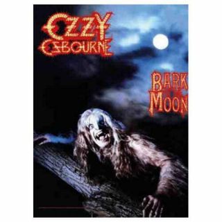 Ozzy Osbourne Bark At The Moon Fabric Poster Flag Tapestry 30x40 Metal