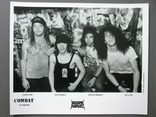 Nuclear Assault Promo Photo 8 X 10 Matte Finish Black & White