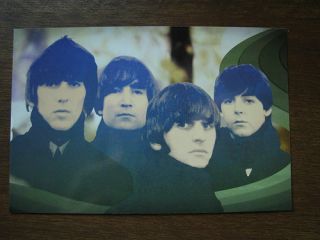 The Beatles Rock Band Limited Edition Set Of 8 Post Cards Rockband