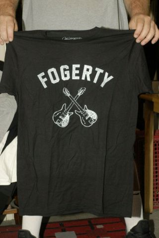 John Fogerty T Shirt Creedence Clearwater Revival T Shirt Black Med