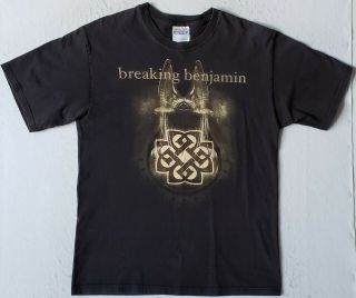 Breaking Benjamin Size Medium Black T - Shirt