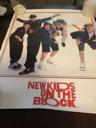 Kids On The Block Poster 16x20 1989