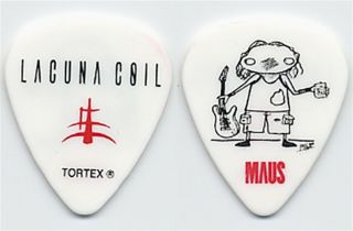 Lacuna Coil Marco Biazzi Authentic 2007 Concert Tour Custom Stage Guitar Pick