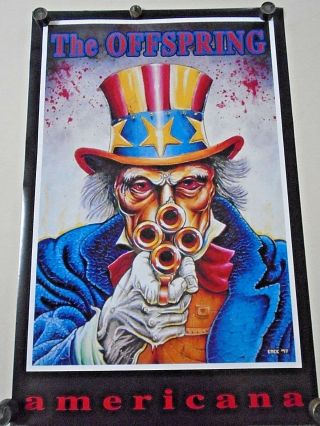 The Offspring - Orig.  Vintage Poster " 1999 " / Exc.  Cond.  / 22 X 34 " 6190