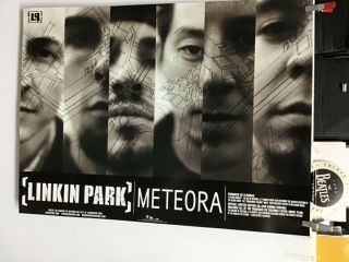 Linkin Park “meteora”.  2 - Sided Promo Poster 2003