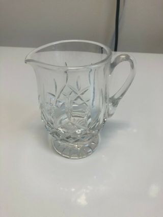 Waterford Crystal Milk/creamer Small Pitcher " Lismore " ??????