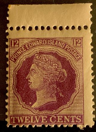 H9/71 Canada Prince Edward Island Stamp 1872 Sg 42 12c Mnhog Great Jumbo Coll