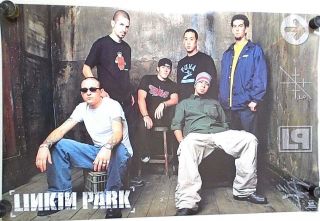 Linkin Park - Orig.  Poster 6559 / Exc.  Cond.  / 22 X 34 1/2 " Last One