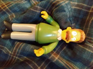 Ned Flanders The Simpsons Action Figure Loose