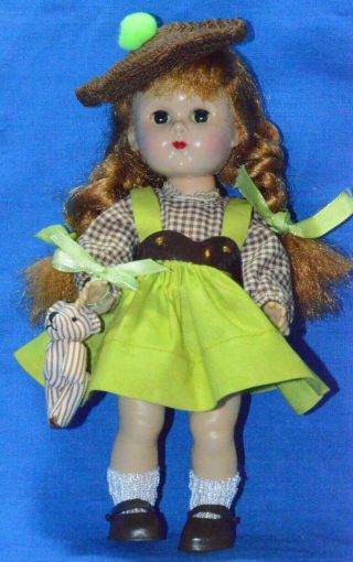 Vintage 8 " Vogue Ginny Doll Slw Ml Tagged Outfit