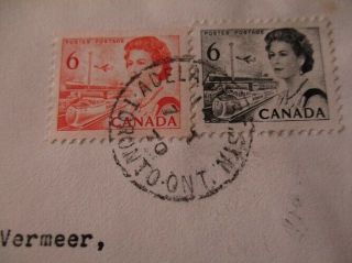 8896) CANADA 1970 STERLING COVER 6 C 6C REGULAR (COLOUR) 2