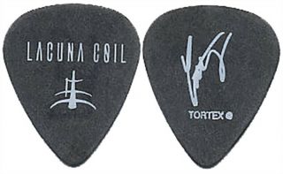 Lacuna Coil Cristiano Migliore Authentic 2006 Tour Signature Stage Guitar Pick