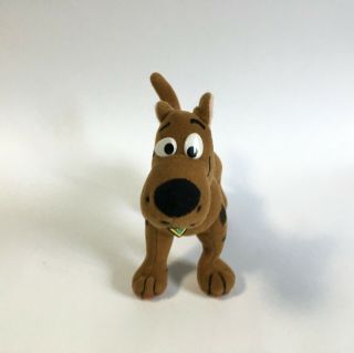 Vintage Scooby - Doo Plush 1998 Hanna - Barbera Cartoon Network Poseable Plush Dog