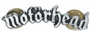 Motorhead Metal Pin Badge By Alchemy