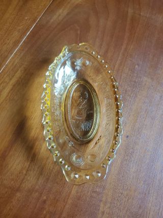 Vintage Imperial Glass Loves Request Is Pickles Dish