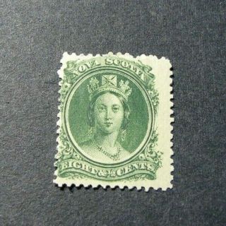 Nova Scotia Stamp Scott 11 Queen Victoria 1860 - 63 C537