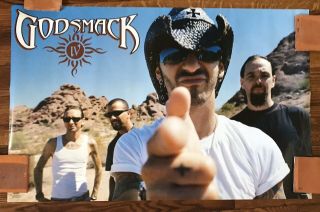 Godsmack Poster - Group Pose - 2006.  Funky 6630.