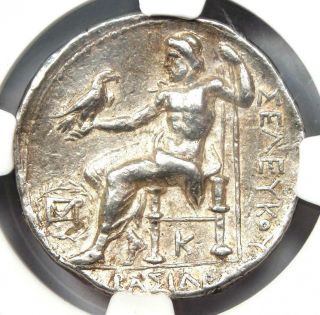 Seleucus I Alexander The Great Iii Ar Tetradrachm 312 - 281 Bc - Ngc Choice Vf