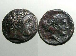 Phalanna Thessaly Bronze Ae19_ancient Greece_trojan War & Thermopylae