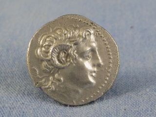 ANCIENT GREEK COIN IONIA EPHESOS SILVER DRACHM AR 288 - 281BC VF ALEXANDER MACEDON 2