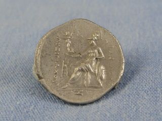 ANCIENT GREEK COIN IONIA EPHESOS SILVER DRACHM AR 288 - 281BC VF ALEXANDER MACEDON 3