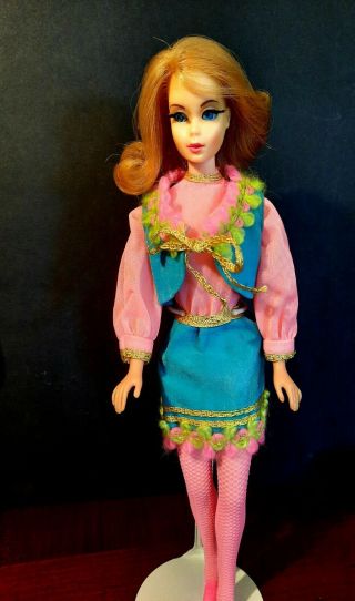 Vintage Barbie Twist N Turn Tnt In 1458 Gypsy Spirit