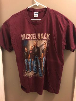 Nickleback 2007 Concert Tour T - Shirt Sz L