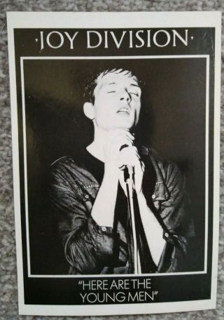 Joy Division - Here Are The Young Men Postcard