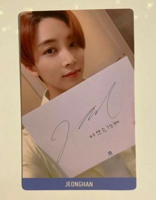 Seventeen You Make My Day Taiwan Promo Photocard (jeonghan Ver. )