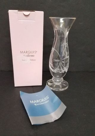 Marquis Waterford Yours Truly Lead Crystal Bud Vase