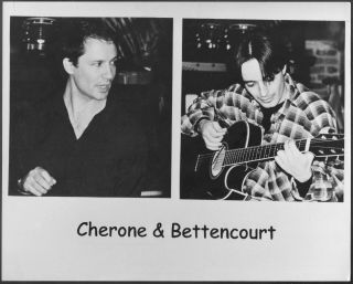 Guitarist Nuno Bettencourt Gary Cherone Of Extreme 90s Promo Photo