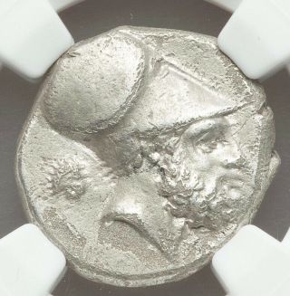 Lucania Metapontum Ca.  340 - 330 Bc Authentic Ancient Greece Ar Stater Ngc Vf