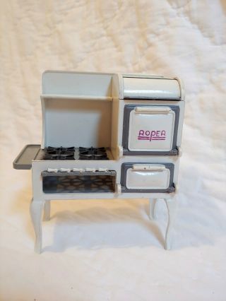 Mini Dollhouse Vintage Roper Range Stove By Jacqueline Kerr Deiber 1:12 Scale