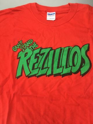 The Rezillos T Shirts.  Last Two Left Size Med And Lar.  Printed On A Gildan T Shir
