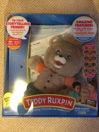2017 Teddy Ruxpin Official Return Of The Storytime And Magical Bear - Box Open