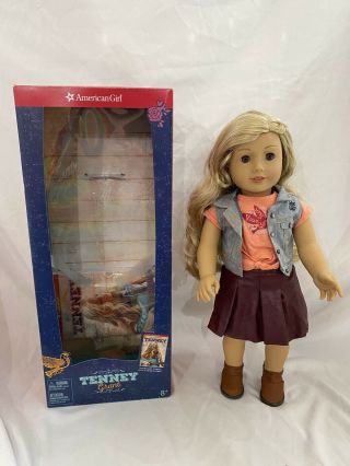 American Girl 18 Tenney Grant Doll And Book -