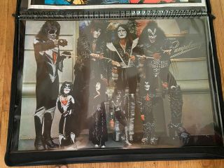 Kiss Puppets Marionettes Poster Gene Simmons Peter Criss Paul Stanley 24 X 36