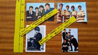 Beatles Old Gum Cards 2 X Ebro,  Happy - Ade 1960 