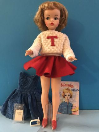 Vintage 1960’s Blonde Tammy Doll Ideal Corp In Cheerleader Outfit Pretty
