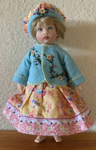 Designs By Denise 3 Piece Outfit Only For 7.  5 " Helen Kish Riley Doll