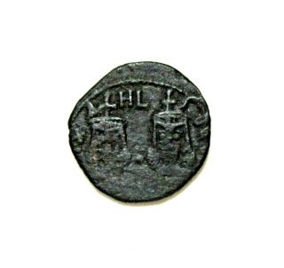 Byzantine.  Bronze Follis,  Michael Ii The Amorian,  820 - 829 Ad.  Syracuse.