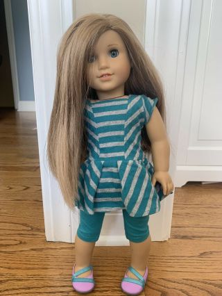 American Girl Mckenna Doll In Outfit - 2012 Girl Of The Year,  Retired