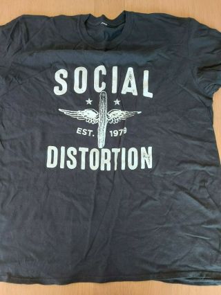 Official Social Distortion T Shirt Size Xxl Mike Ness