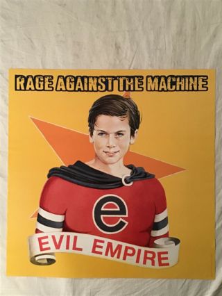 Rage Against The Machine 1993 Promo Poster Evil Empire Ratm.