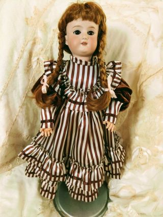 Armand Marseille Antique German Bisque Head Doll,  Composition Body 20 "